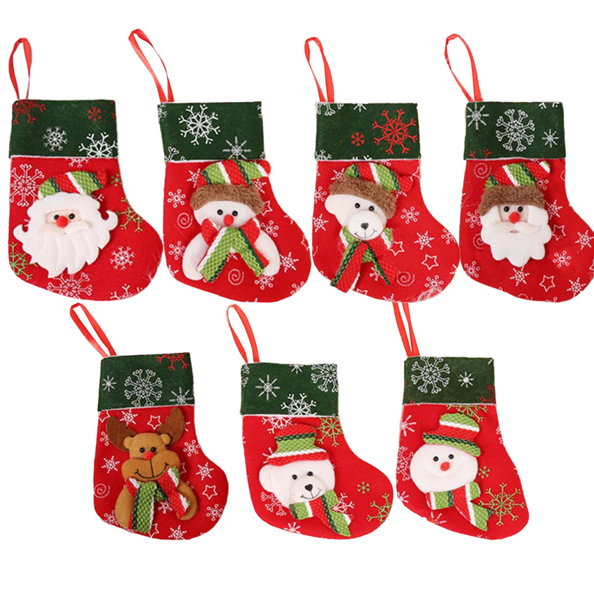 y539 クリスマス ツリー 飾り 靴下 クリスマスツリー オーナメント くつ下 パーティー 飾り付け おしゃれ 装飾 デコレーション | iikuru